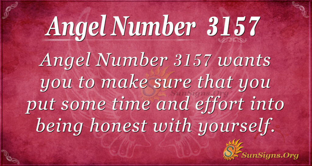 Angel Number 3157