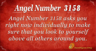 Angel Number 3158