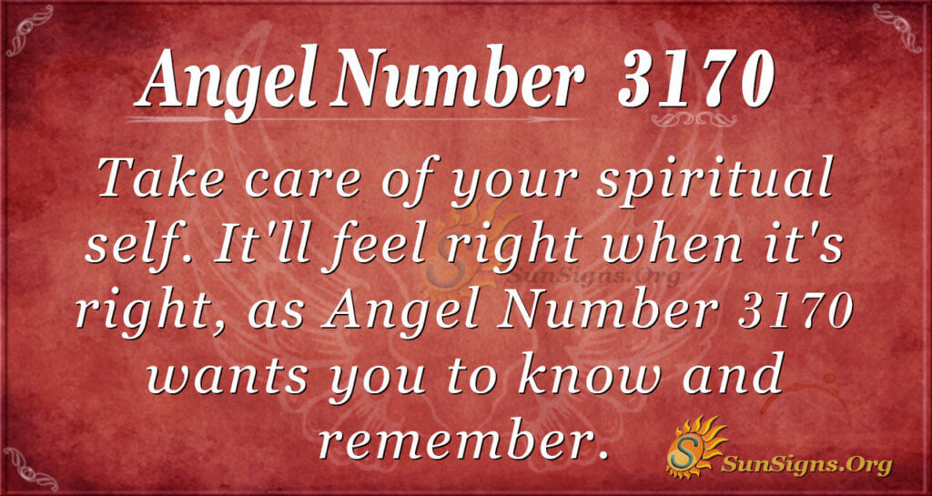 Angel Number 3170