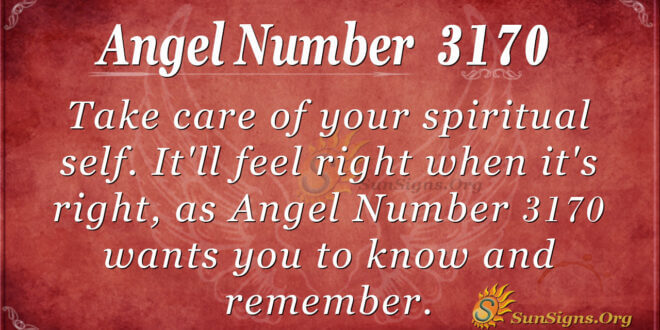 Angel Number 3170