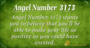 Angel Number 3173