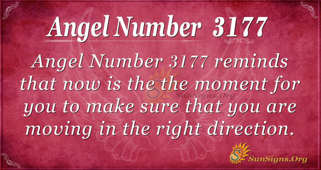 Angel Number 3177