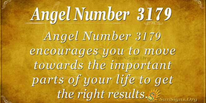 Angel Number 3179