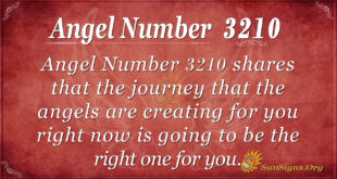 Angel Number 3210
