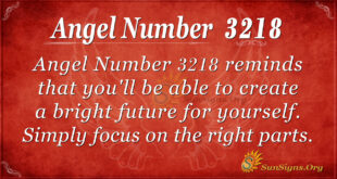 Angel Number 3218