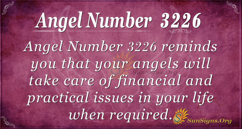 Angel Number 3226