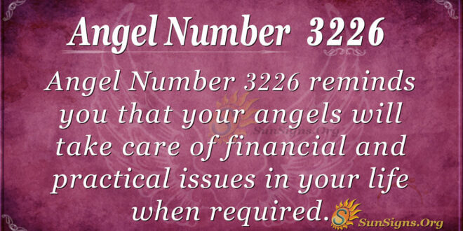 Angel Number 3226