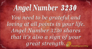 Angel Number 3230