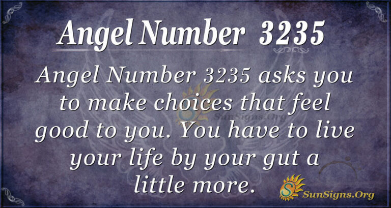 Angel Number 3235 Meaning Make Smart Choices SunSigns Org