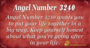 Angel Number 3240