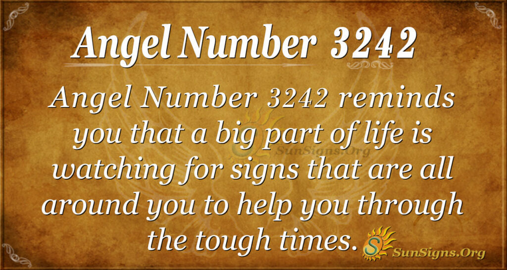 Angel Number 3242