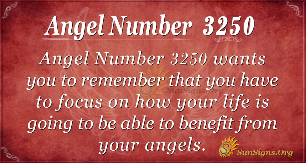 Angel Number 3250