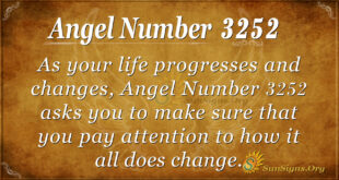 Angel Number 3252