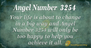 Angel Number 3254