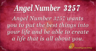 Angel Number 3257