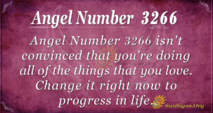 Angel Number 3266