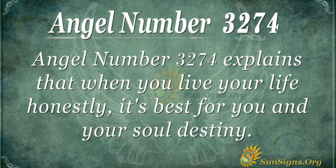 Angel Number 3274