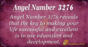Angel Number 3276