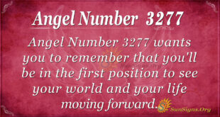 Angel Number 3277