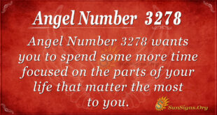 Angel Number 3278