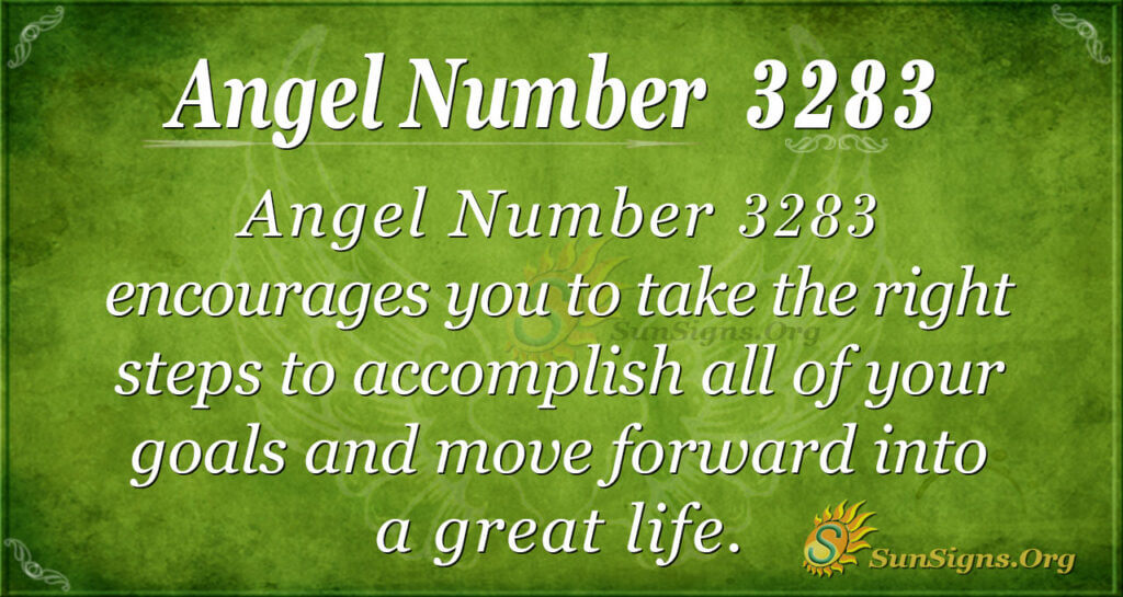 Angel Number 3283