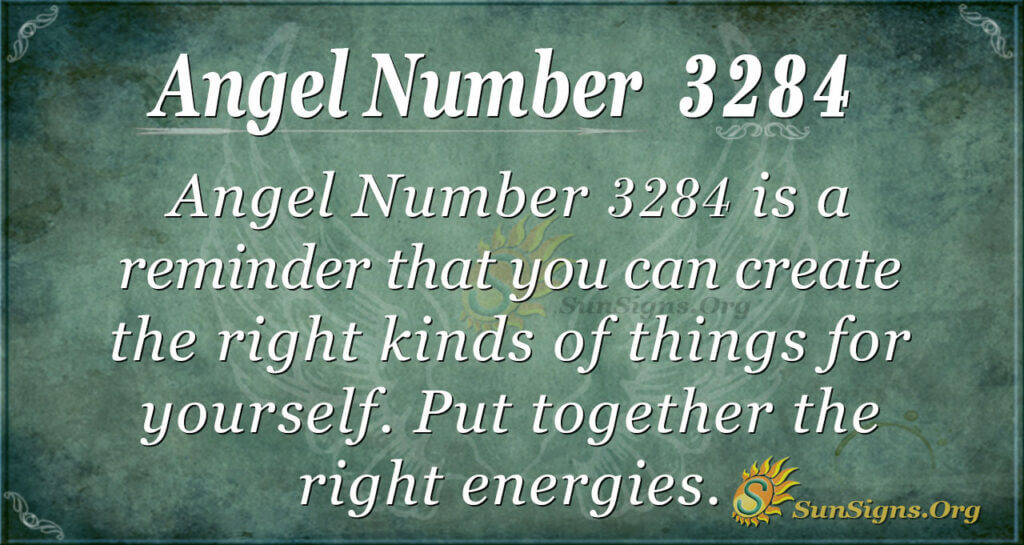 Angel Number 3284