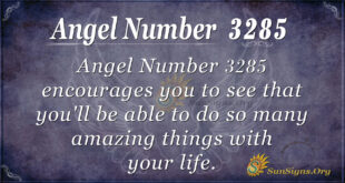 Angel Number 3285