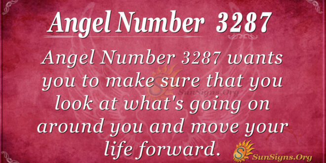 Angel Number 3287