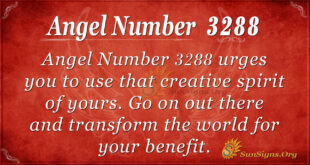 Angel Number 3288