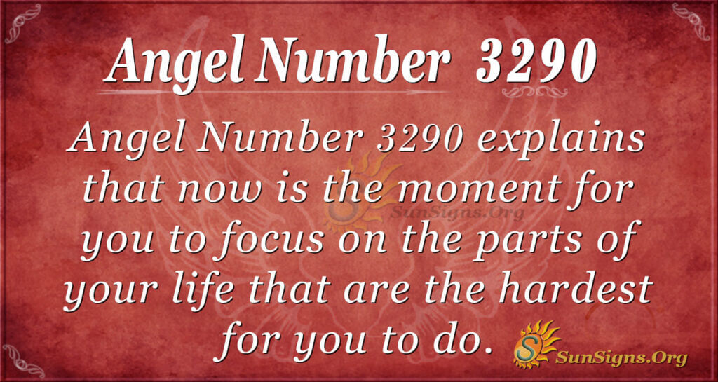 Angel Number 3290