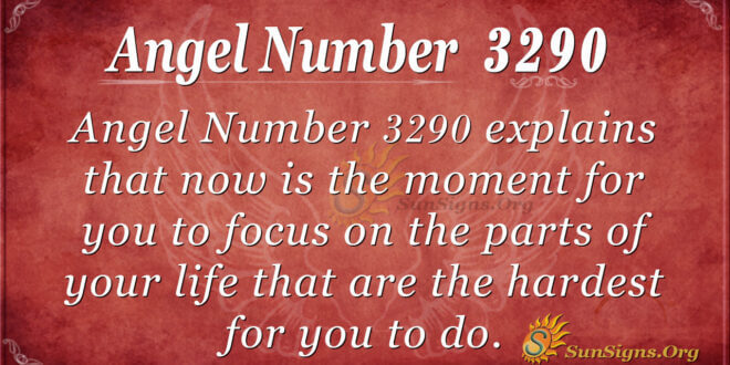 Angel Number 3290