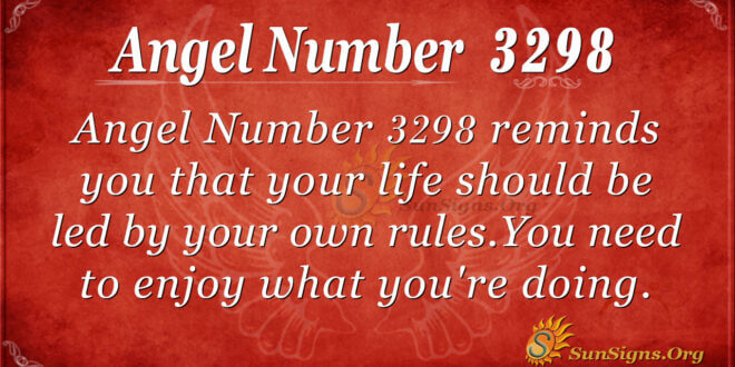 Angel Number 3298