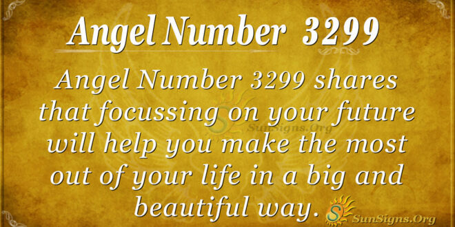 Angel Number 3299