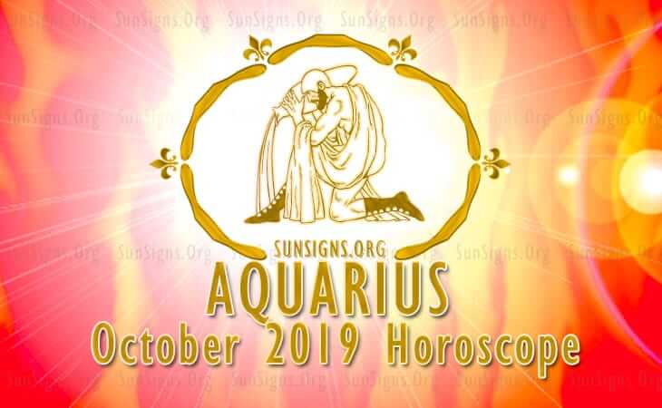 Aquarius October 2019 Horoscope