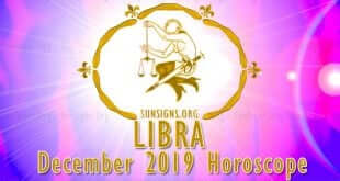 Libra December 2019 Horoscope