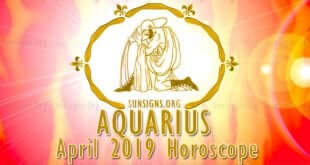Aquarius April 2019 Horoscope