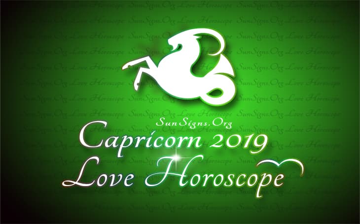 Capricorn Love Horoscope 2019