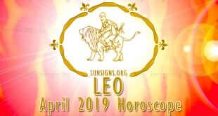 Leo April 2019 Horoscope