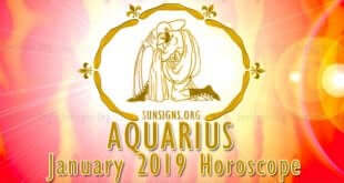 Aquarius January 2019 Horoscope