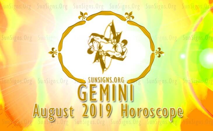 Gemini August 2019 Horoscope