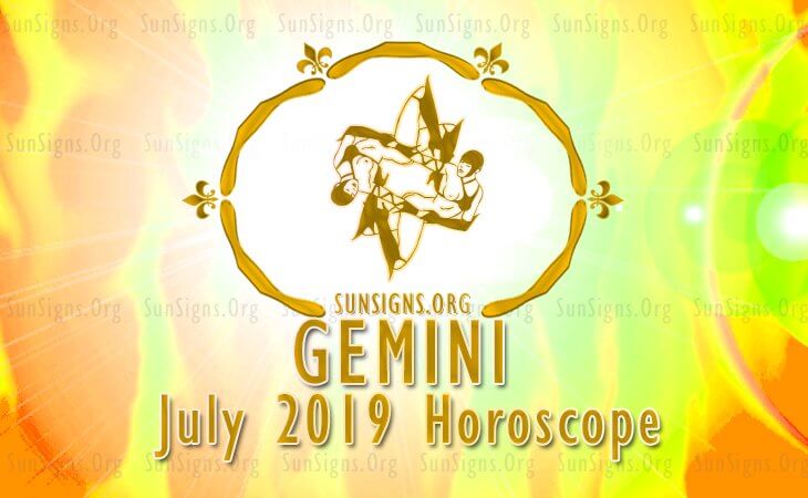 Gemini July 2019 Horoscope