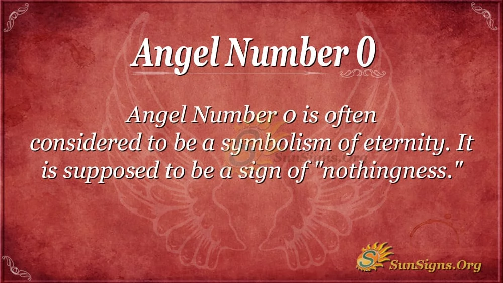 Angel Number 0