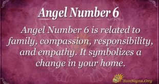 Angel Number 6