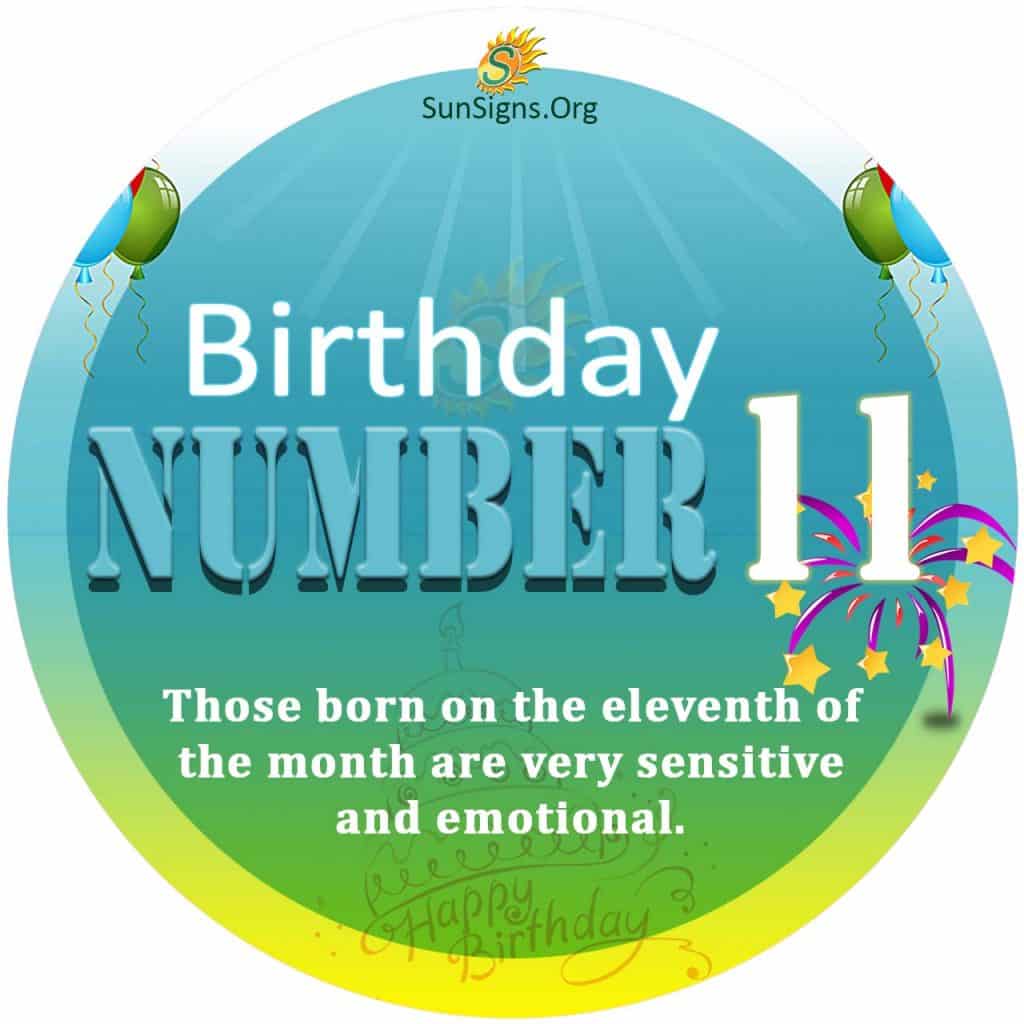 Birthday Number 11