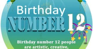 Birthday Number 12