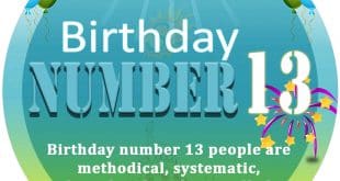 Birthday Number 13