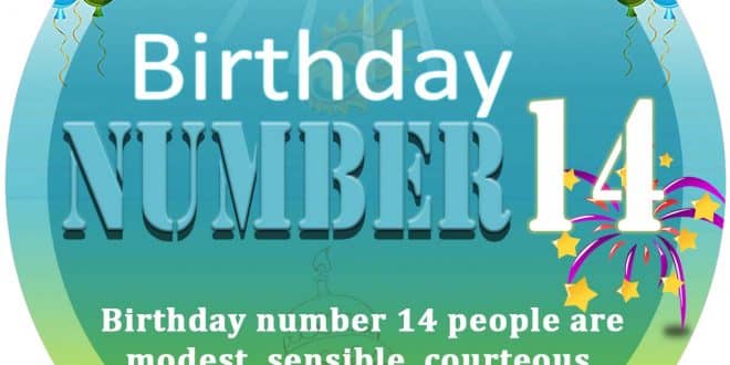 Birthday Number 14