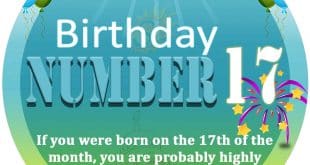 Birthday Number 17