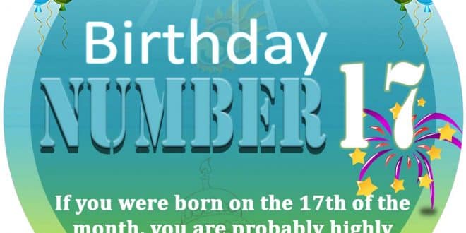 Birthday Number 17