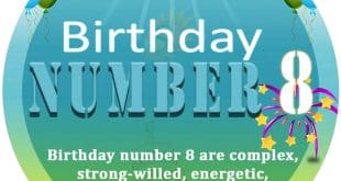 Birthday Number 8